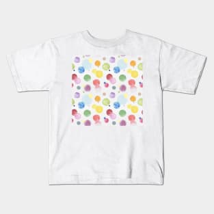 Watercolor Dots Kids T-Shirt